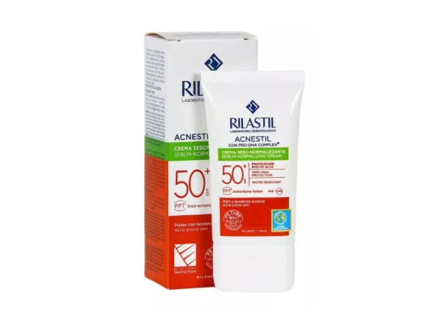 Rilastil SUN SYSTEM Rilastil Acnestil Crema Sebonormalizante SPF50+ 40m