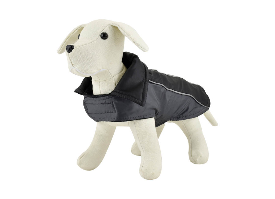 Outech Chubasquero negro para perro