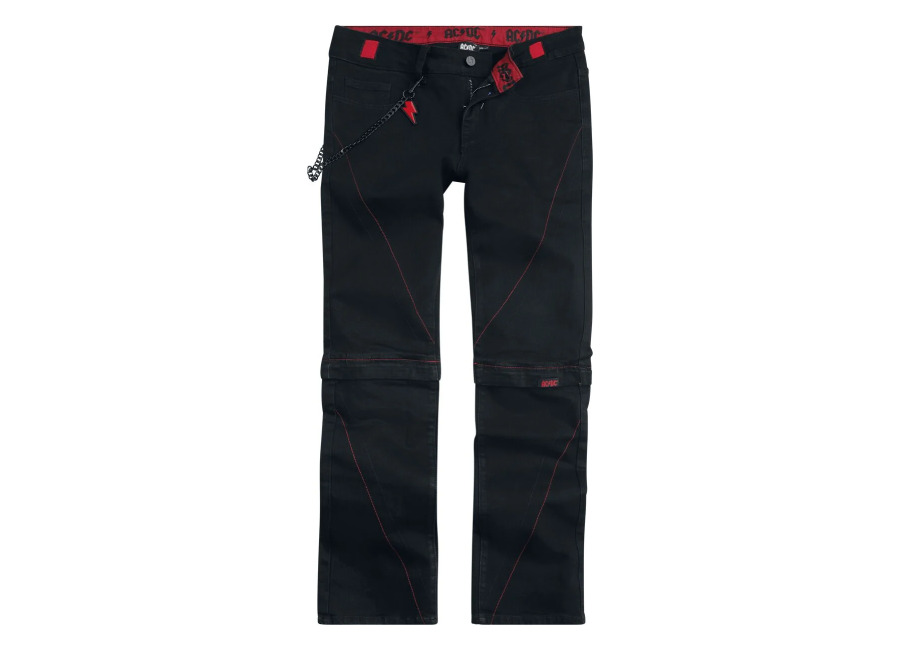 AC/DC Tejanos de AC/DC – EMP Signature Collection – W32L34 W36L34 – para Hombre – Negro