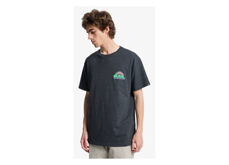 Quiksilver – Hellbender – Camiseta de manga corta Negro Hombre