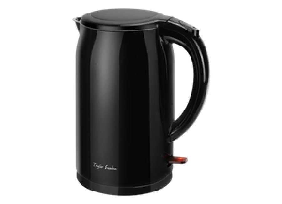 Taylor Swoden Child – Hervidor de agua eléctrico de doble pared de 1,5 litros, libre de BPA, 2200W con apagado automático y protección contra el secado de ebullición, Base 360º, acero Inoxidable(Child, J4T)