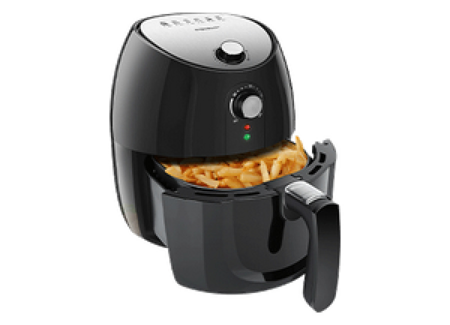 Aigostar Hayden Pro – Freidora de aire sin aceite, 1500W, cesta antiadherente extraíble, temporizador, apagado automático. Libre de BPA. Diseño exclusivo.
