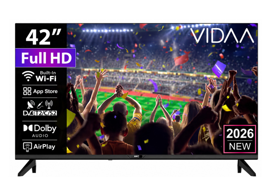 📺 Smart TV HKC 42Q1L Full HD de 42 pulgadas con HDR10 y Dolby Audio