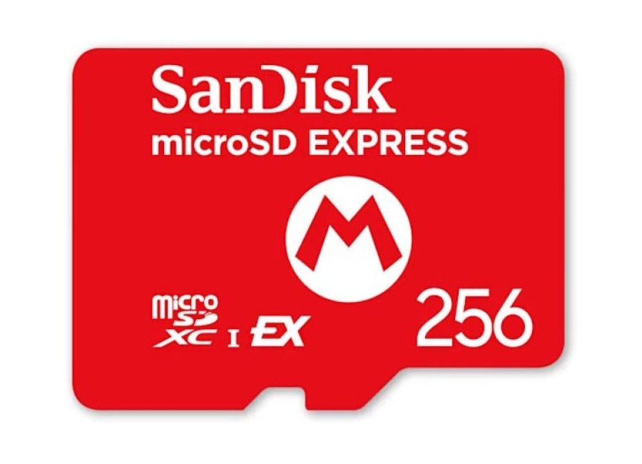 Tarjeta Micro SD Express Sandisk 256 GB Nintendo Switch 2