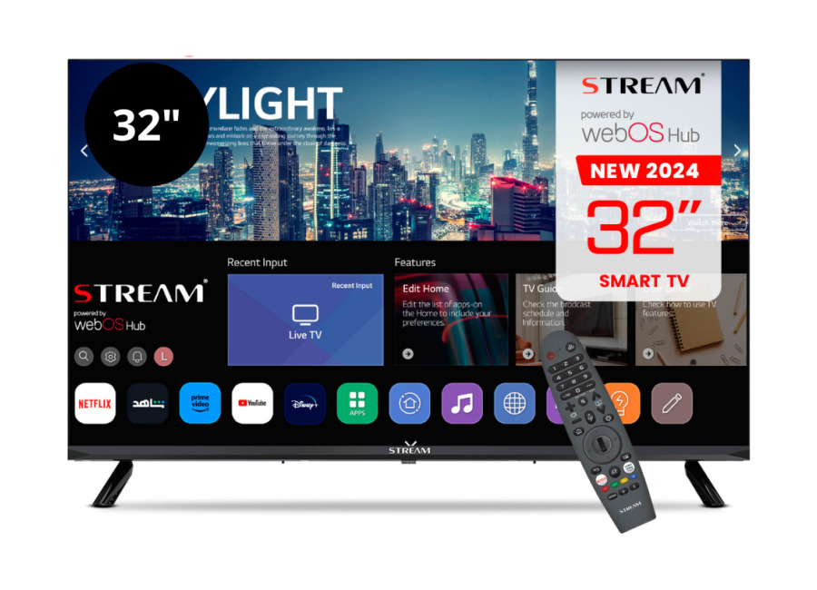 TV LED Stream System SmartTV WebOS 8.1 32″