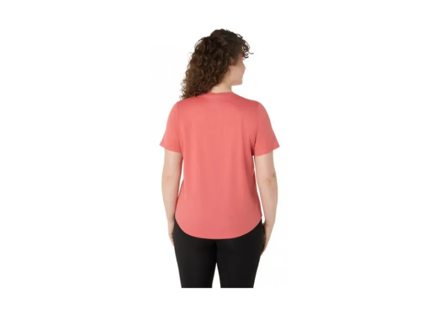 🏃‍♀️ Camiseta de Running ASICS Core Ss Top para Mujer en Rosa