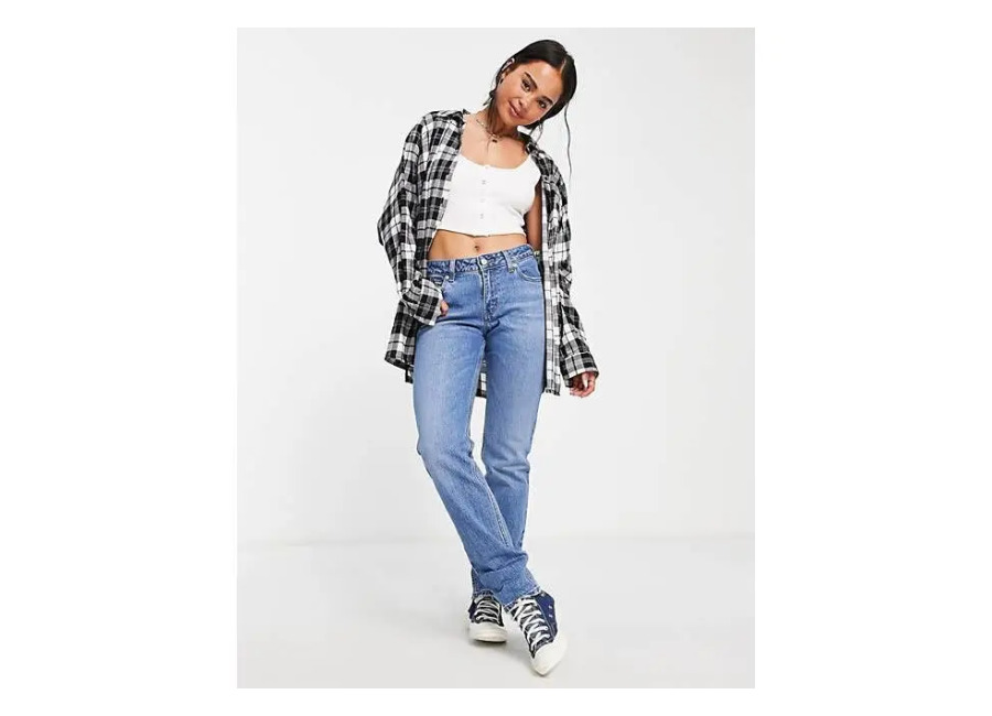 👖 Pantalones Vaqueros Levi’s Low Pitch Bootcut para Mujer en Azul Medio