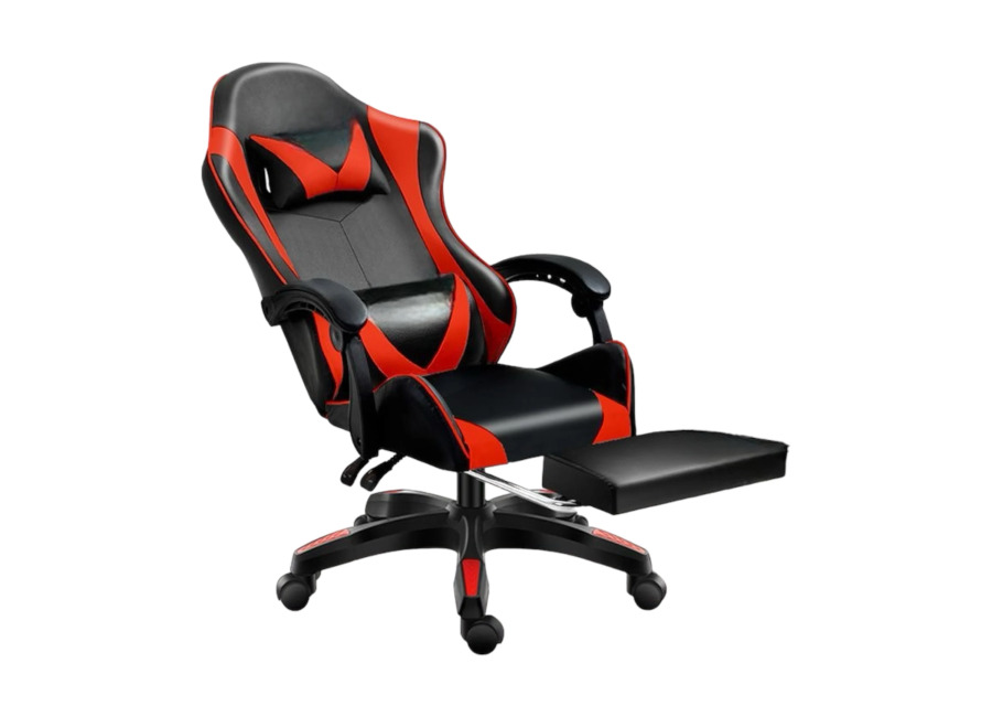 Silla Gaming para Escritorio, Oficina y Juegos Online Giratoria. Silla Cómoda de Altura Ajustable para Gaming…