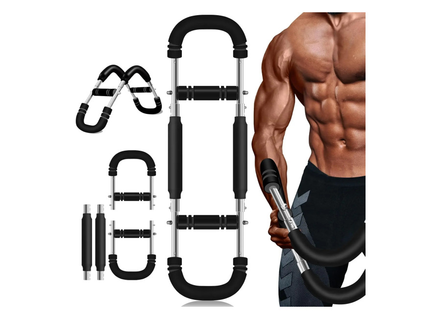Entrenador de fuerza de brazos multifuncional ajustable, entrenador muscular para expandir el pecho, un regalo práctico…