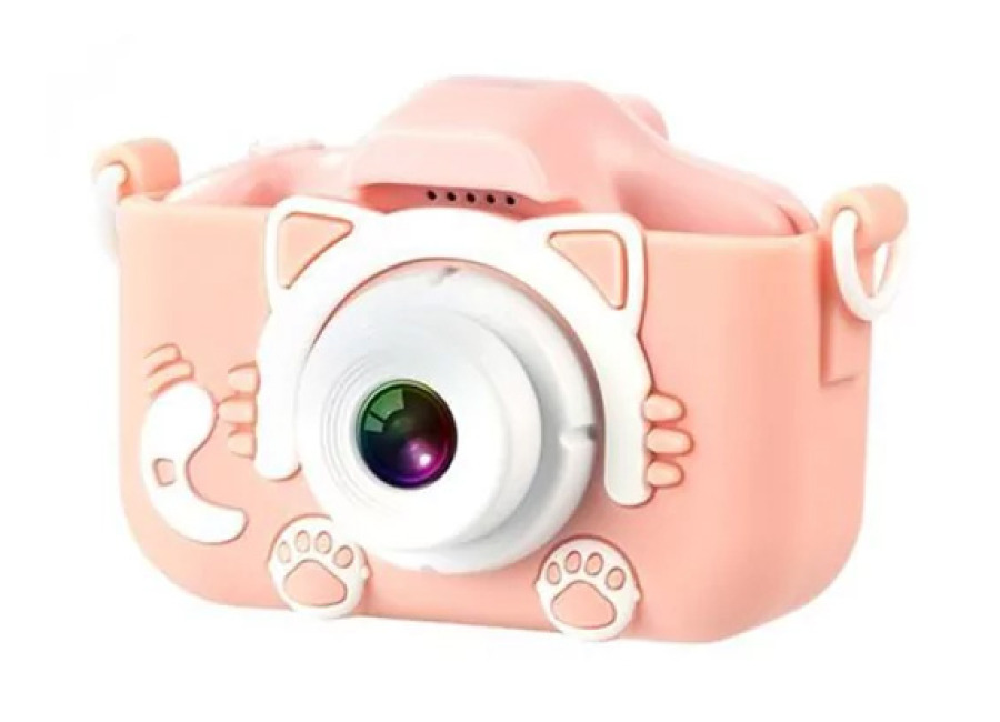Camara de Fotos Infantil XO XJ01 Rosa