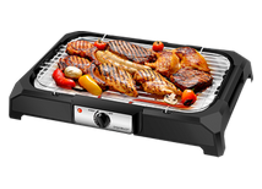 Aigostar Lava 31LDQ– Barbacoa eléctrica, Grill, 2000W