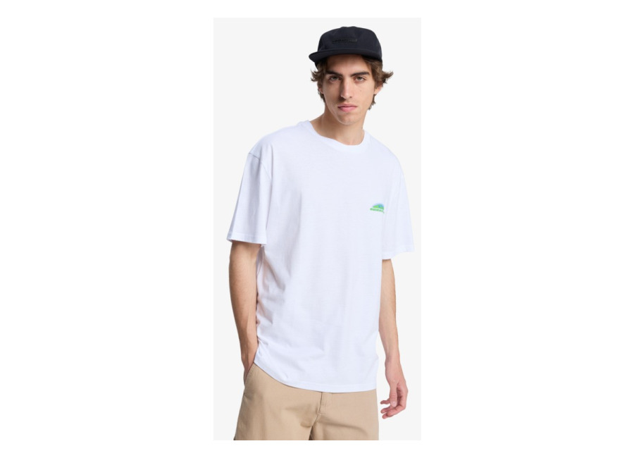 Quiksilver – EV Fade Spectrum – Camiseta de manga corta Blanco Hombre