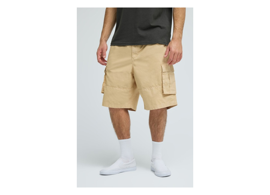 Quiksilver – Freefall Cargo – Short cargo elástico Beige Hombre
