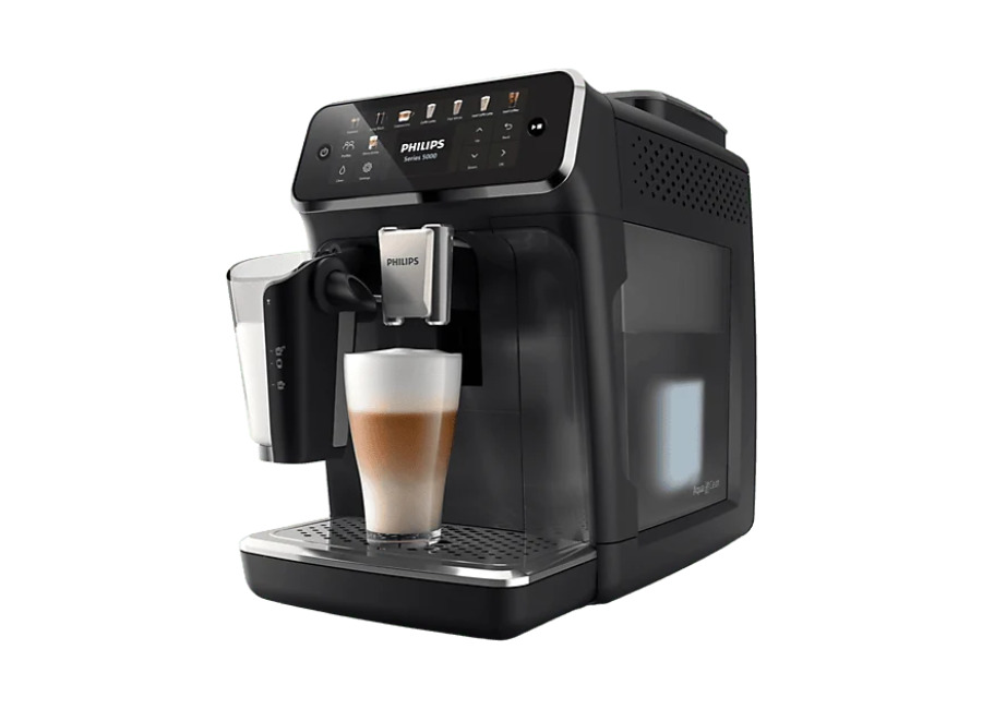 Philips Cafetera superautomática – Philips 5500 Series 15 bar, 1500 W, Deposito 1.8 l, leche 0.26 2 tazas, Negro