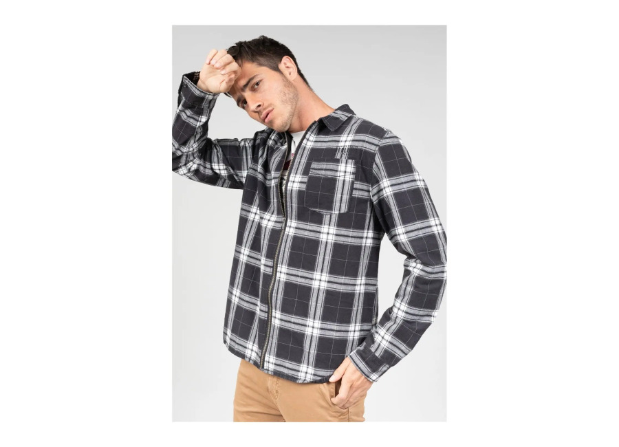 Deeluxe Sobrecamisa de cuadros Deeluxen Pretender