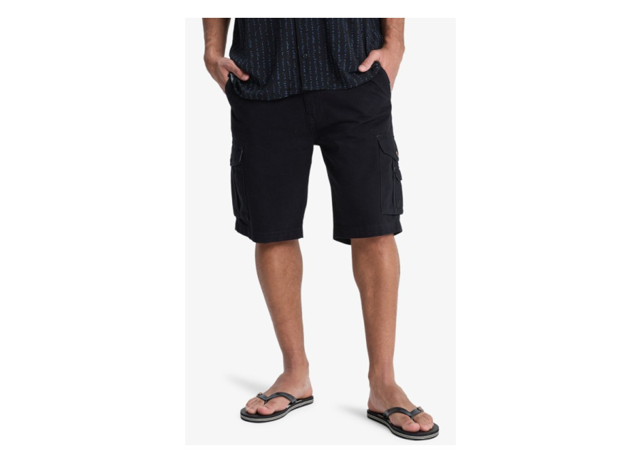 Quiksilver – Crucial Battle Cargo – Short Cargo Negro hombre