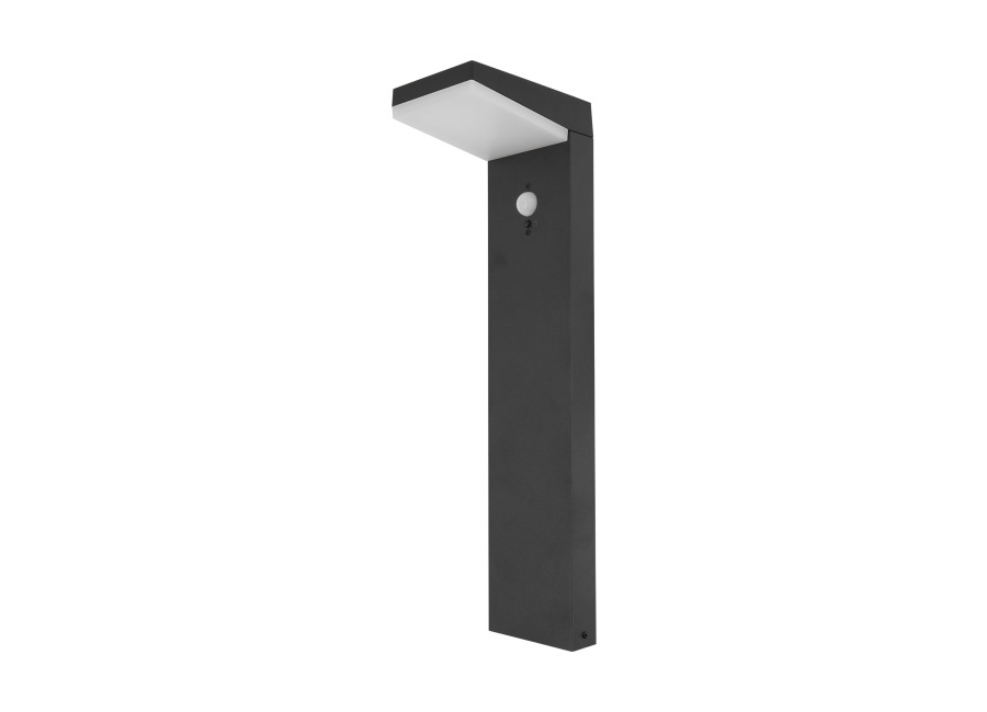 Semifarola solar con sensor 850lm 5k ip44