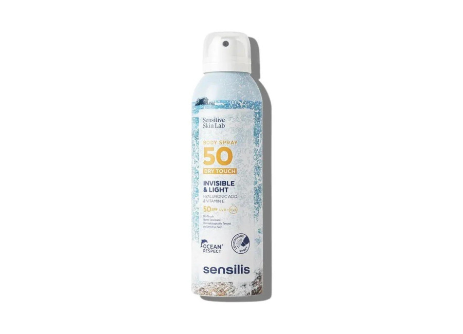 Sensilis Body Spray Invisible & Light SPF50+ Fotoprotector Antiedad 200m