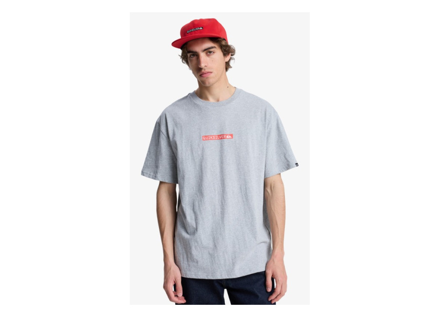Quiksilver – Dna Clicker – Camiseta de manga corta Gris hombre