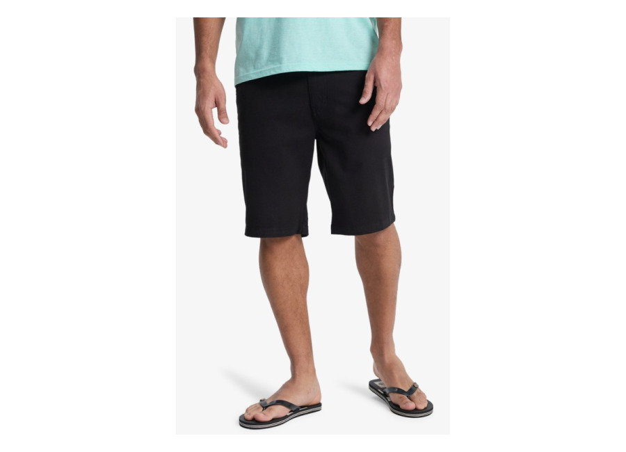 Quiksilver – Union Straight 20″ – Short en denim Negro Hombre