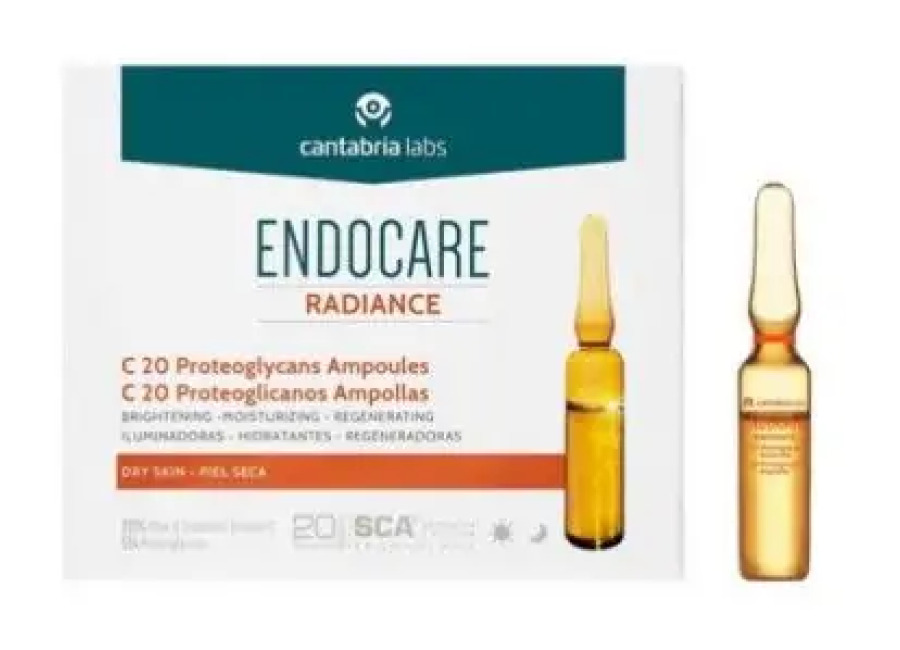 Endocare Radiance C 20 Proteoglicanos Ampollas Piel Seca 30 amp