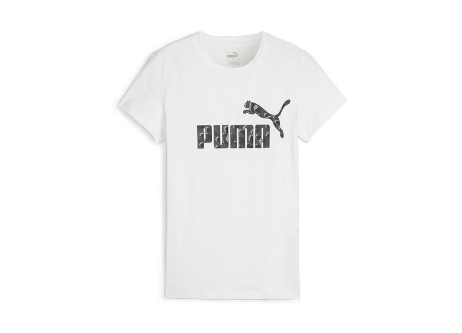 Puma Camiseta Puma ESS+ ANIMAL Graphic Blanco Mujer
