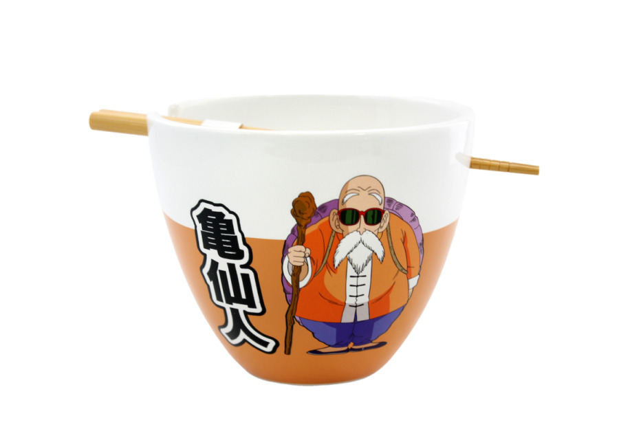 Just Funky Bol de ramen con palillos Roshi Drangon Ball Z 470 m