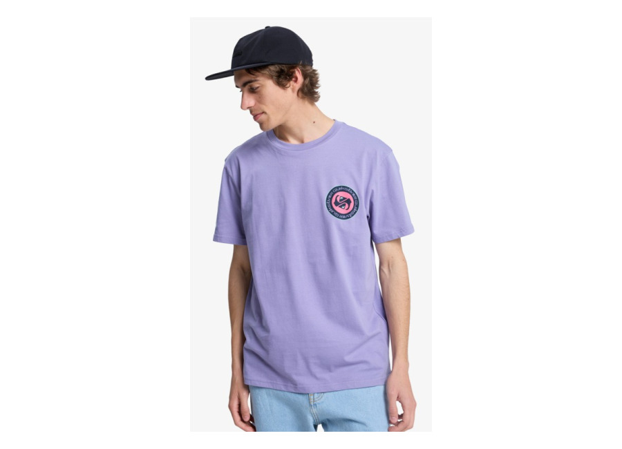 Quiksilver – EV Duality – Camiseta de manga corta Morado Hombre