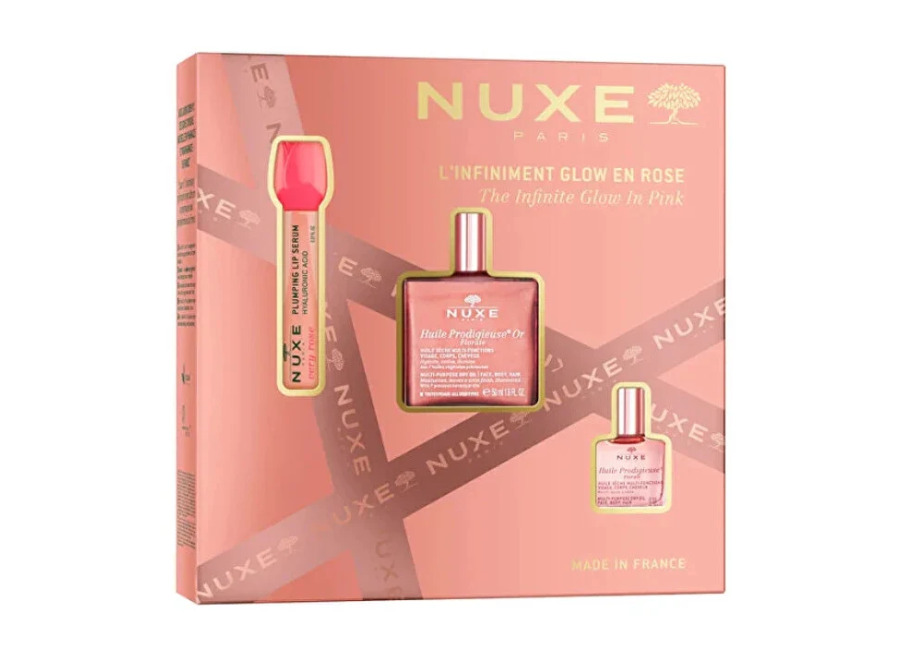 Nuxe El Set Regalo Brillo Infinito en Rosa