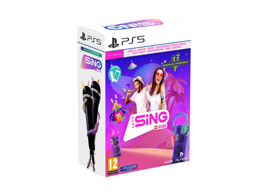Ravenscourt Lets Sing 2025 + 2 Micros PS5 (SP)