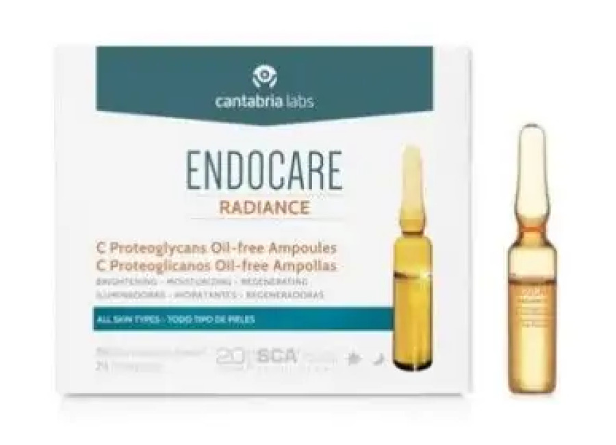 Endocare Radiance C Proteoglicanos Oil Free 30 ampolla