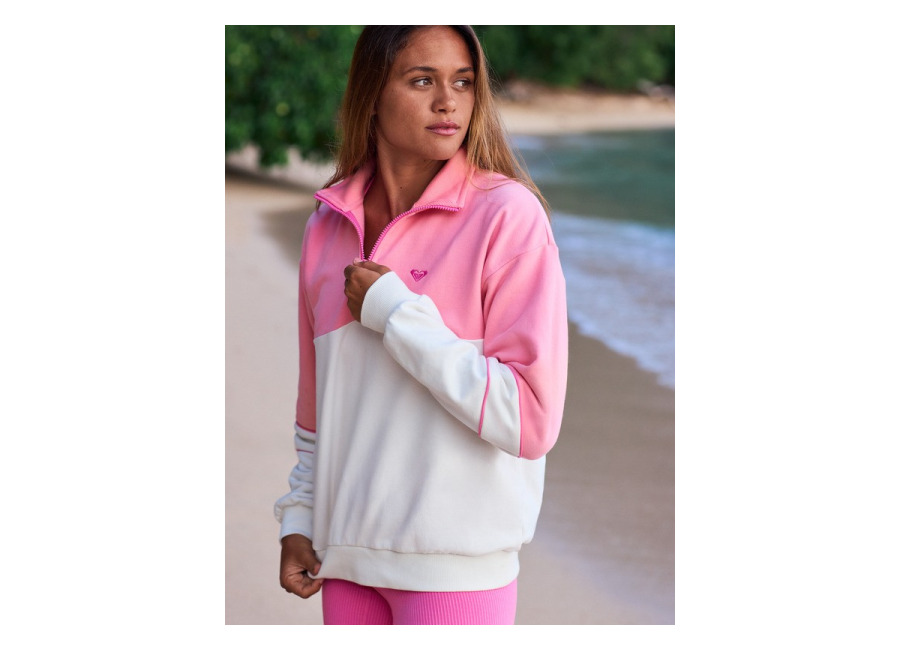 Roxy Ess Energy New – Sudadera de entrenamiento Rosa Mujer