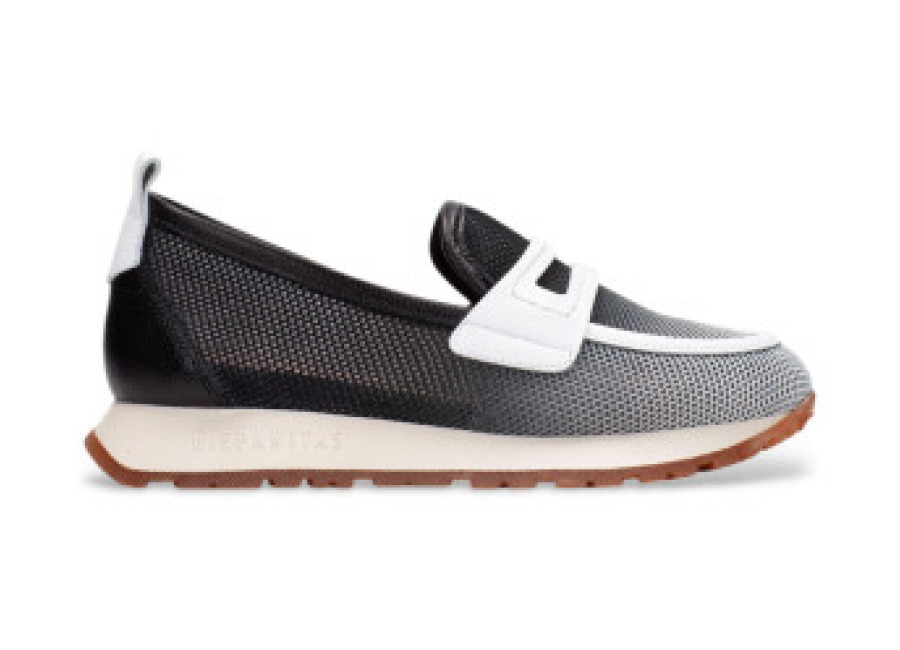 Hispanitas para mujer. Zapatillas Kansas negro (40), Piel, 3 a 5cm, Ninguno, Casua