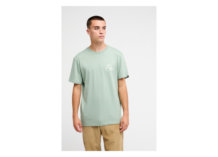 Quiksilver – Evo Original – Camiseta de manga corta Verde Hombre