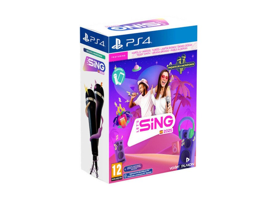 Ravenscourt Lets Sing 2025 + 2 Micros PS4 (SP)