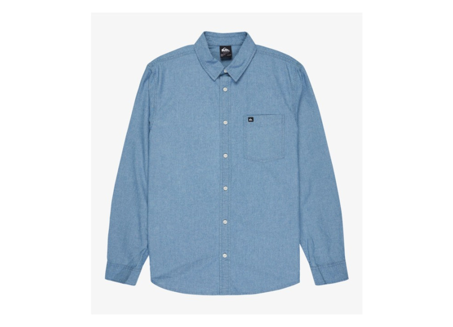 Quiksilver – Yosemite Chambrayls – Camisa de manga larga Azul hombre
