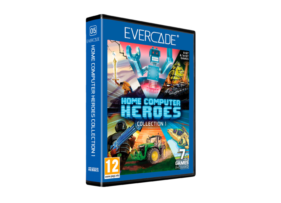 Juego Blaze Entertainment Cartucho Evercade Home Computer Heroes Collection 1