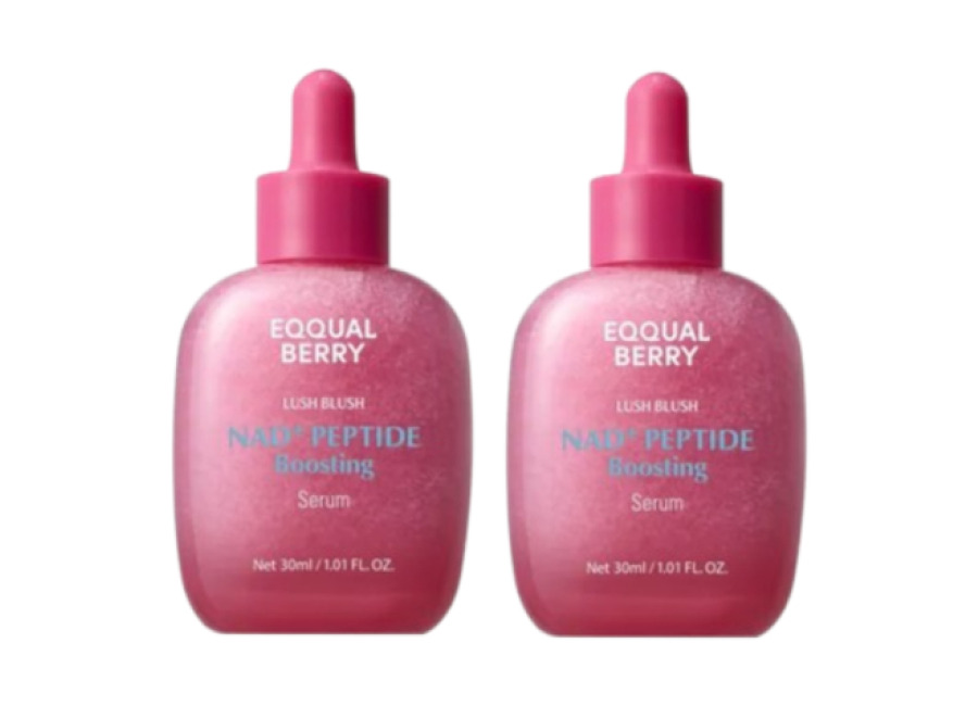Eqqualberry NAD+ Peptide Boosting Serum – 30ml DUO Set