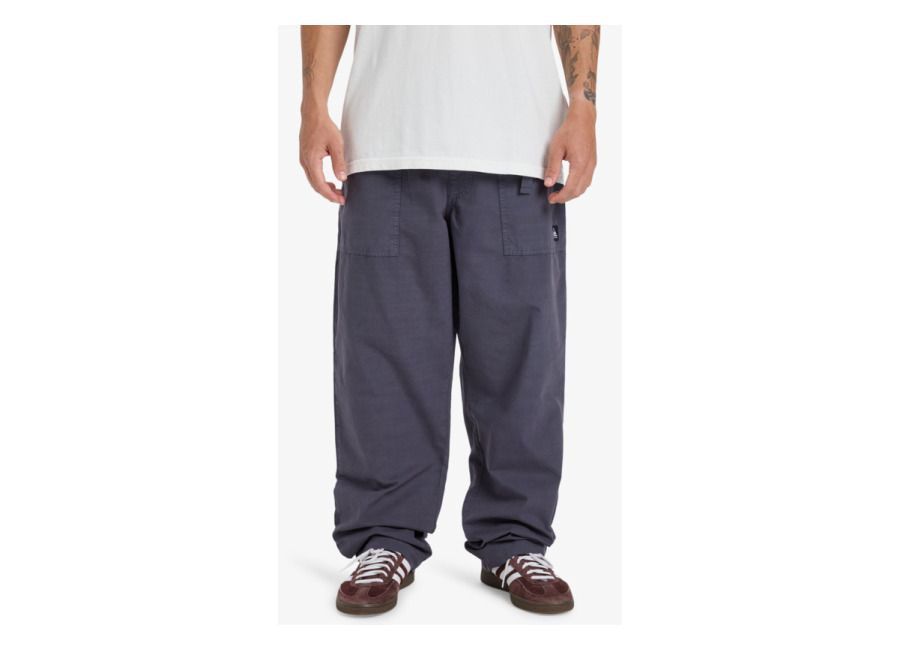 Quiksilver – Double Crown – Pantalón cargo elástico Negro hombre