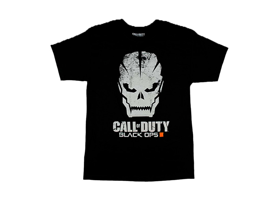 Numskull Camiseta Negra Calavera Call of Duty Black Ops 3 Talla