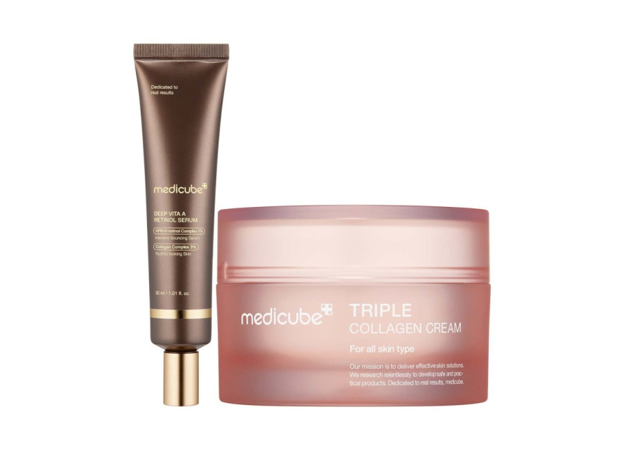 Medicube Dúo Antiedad con Retinol + Colágeno de Medicube