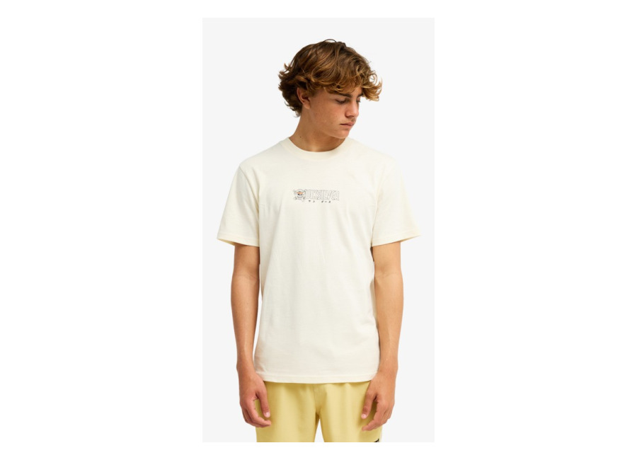 Quiksilver – One Piece Wanted – Camiseta de manga corta Blanco Hombre