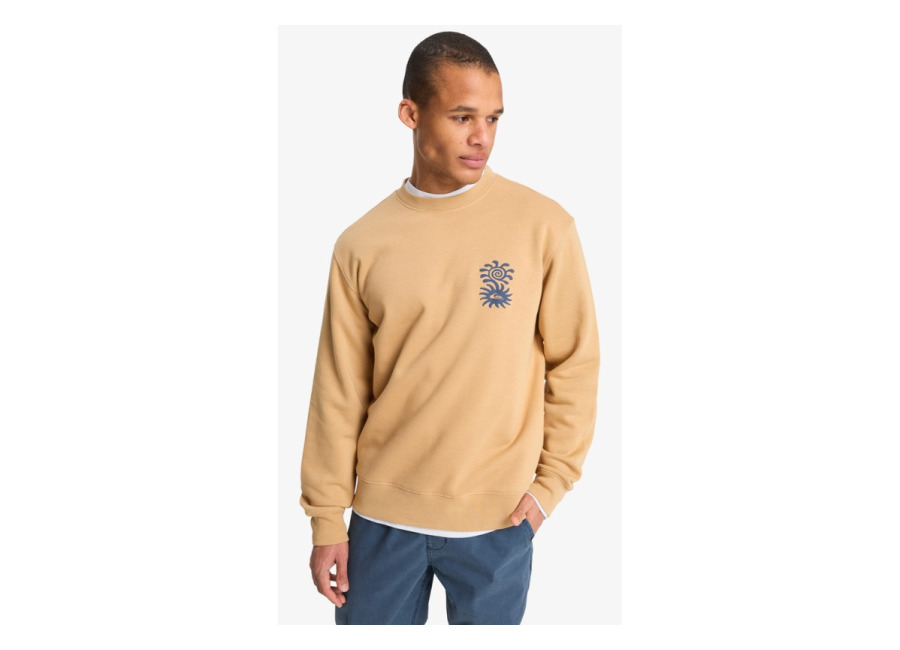 Quiksilver – Salt Water Graphic – Sudadera Beige Hombre