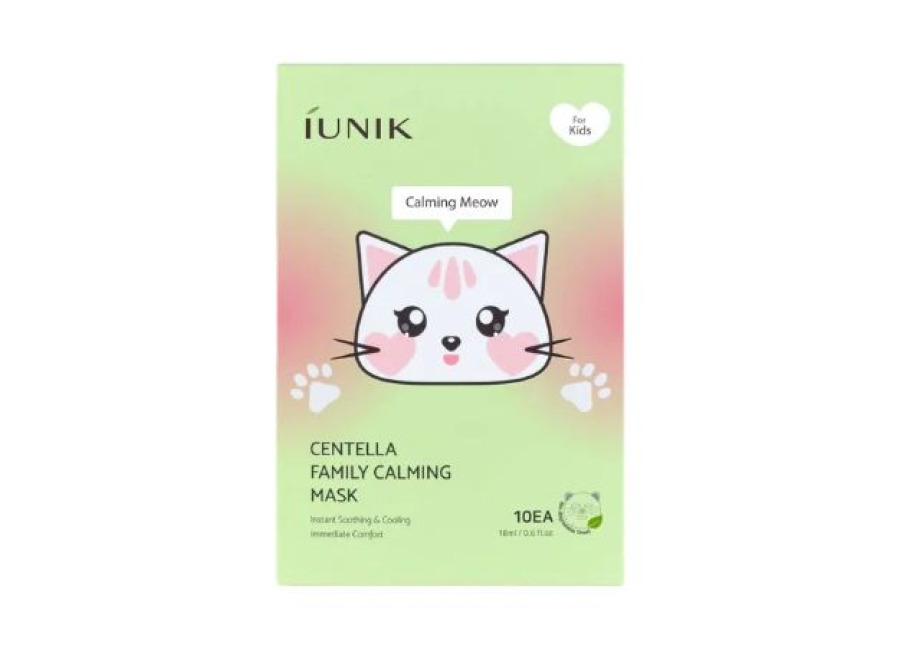 iUNIK Centella Family Calming Mask For Kids – 10pieza