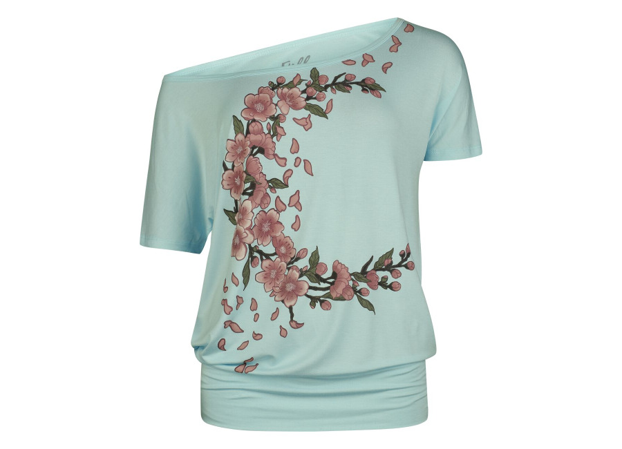 Full Volume by EMP Camiseta de Full Volume by EMP – Flowers – S XXL – para Mujer – Menta