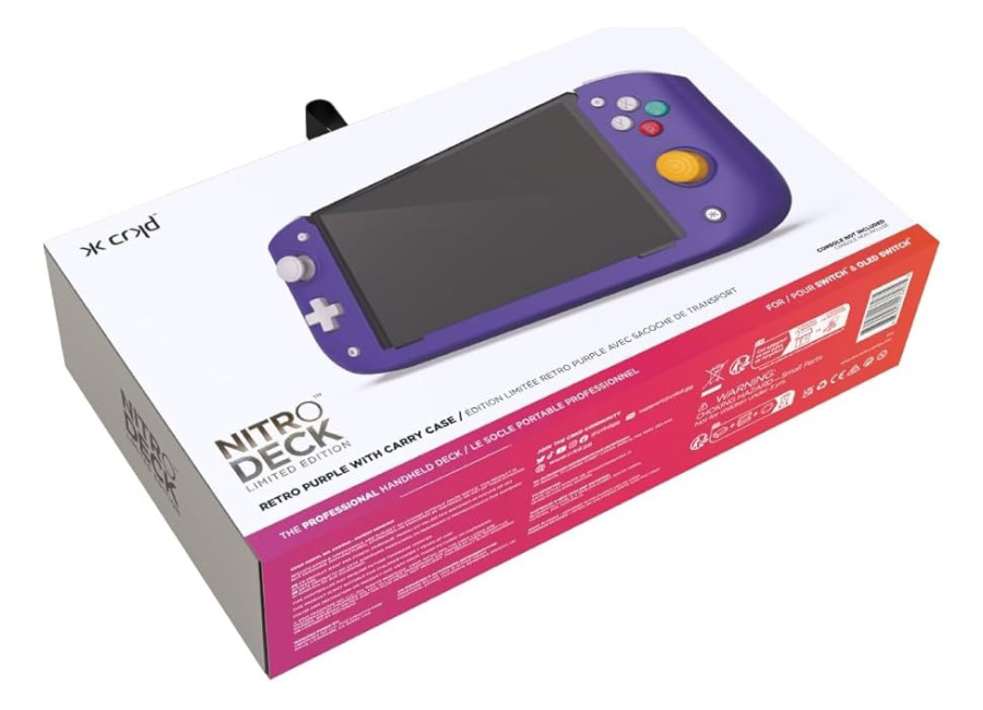 Crkd Mando Nitro Deck CRKD Retro Purple Limited Edition Switch