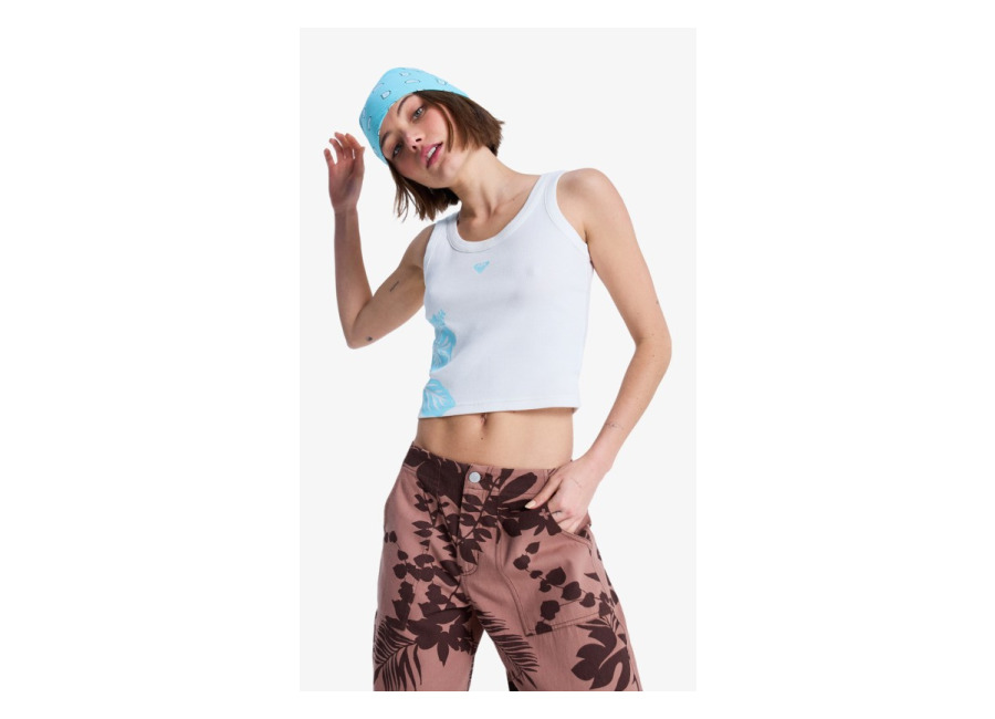 Roxy Keep It Cool – Camiseta sin mangas Blanco Mujer