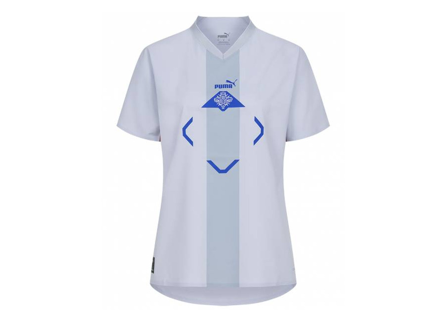 Puma Islandia PUMA Mujer Número de jugador Auténtico visitante Camiseta versión jugador 705321-02