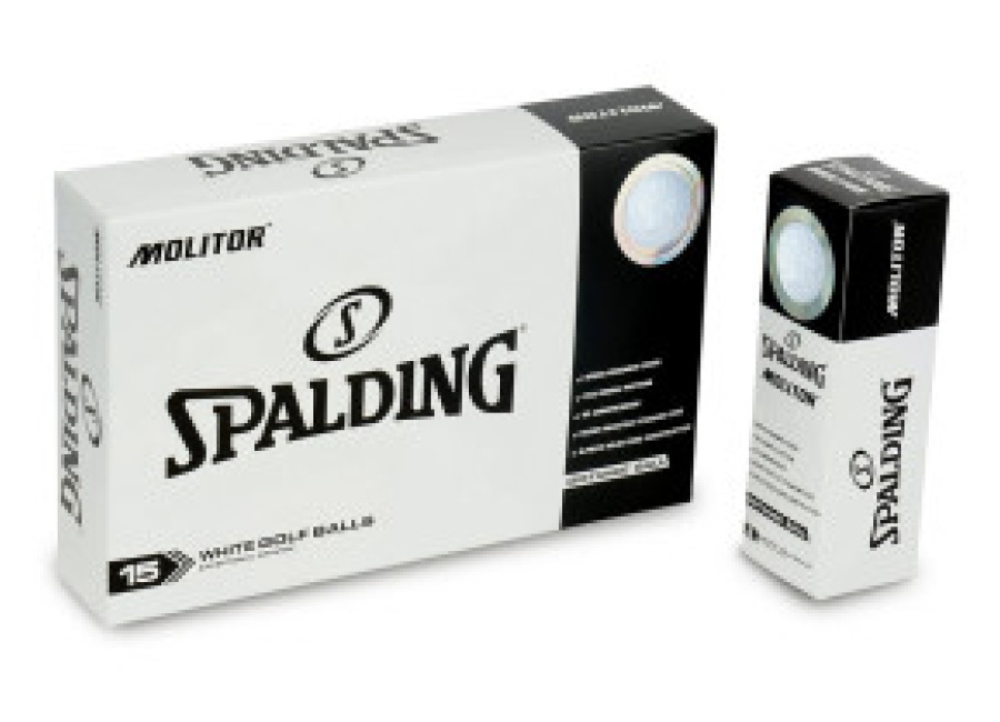 Bola de Golf Spalding Molitor White