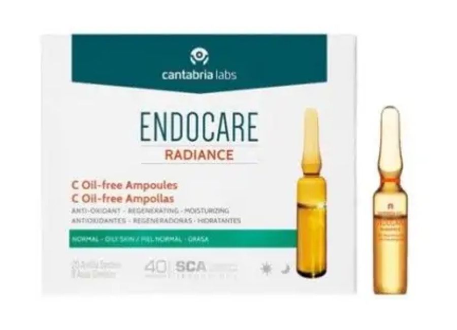 Endocare Radiance C Oil-free Ampollas 10 X 2 M